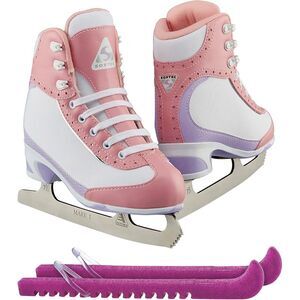 Jackson Ultima Softec Vista Figure Ice Skates for Women's - Pink, Size Youth 2
